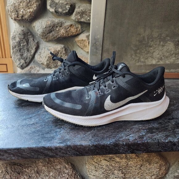 Nike Quest 4 DA1105-006 Black/White Running Sneakers Size 11.5 - Picture 5 of 11